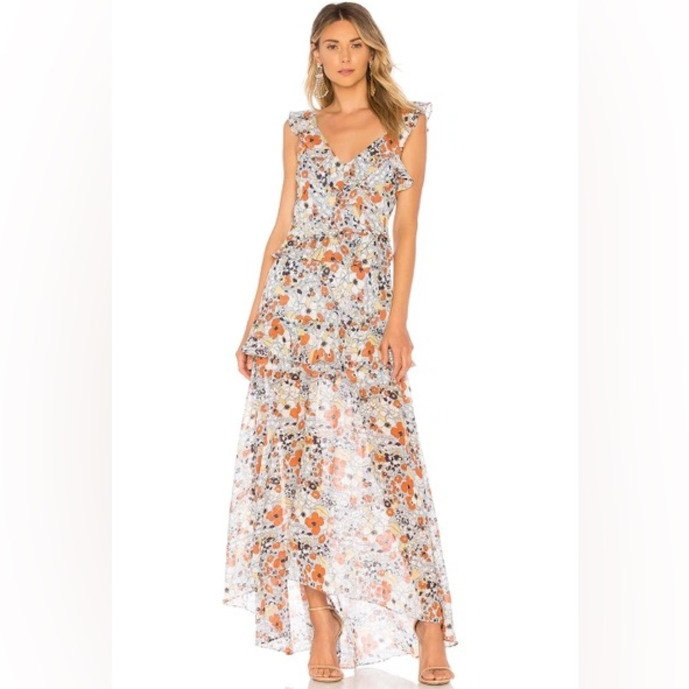 Alexis Jewell Floral Maxi Dress